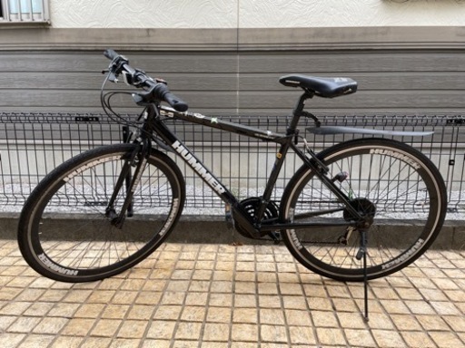 【お譲り先決定】クロスバイク　HUMMERハマー　ブラック