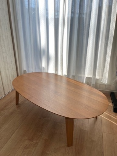 無印良品　コタツ　楕円形