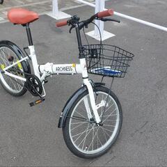 折りたたみ自転車　20インチ　美品の画像