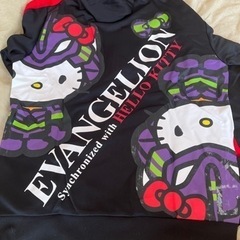 【新品未使用】キティ×Eva コラボ パーカージャージの画像