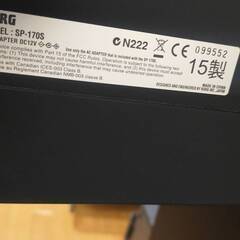 【美品】KORG 電子ピアノ KORG SP170-Sの画像