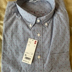 【新品未使用】ユニクロ プリントシャツ 長袖の画像