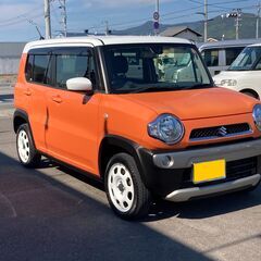 車検５年１２月　ナビ付　ハスラーGターボ　シートキーター　スマートキー