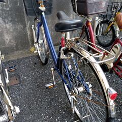 中古自転車1500円で譲りますの画像