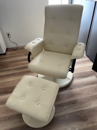 1人がけソファ フッドレスト付き