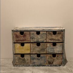 引き出し 小物入れ カラフル ヴィンテージ