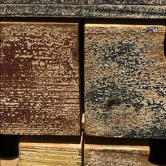 引き出し 小物入れ カラフル ヴィンテージの画像