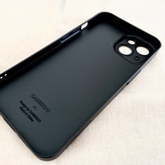 極薄スマホカバー 未使用 iPhone13 ガラスフィルム2枚付きの画像