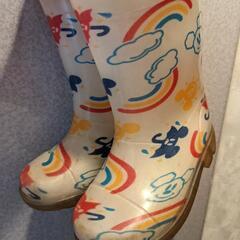 ミッキーマウス　長靴14cmの画像