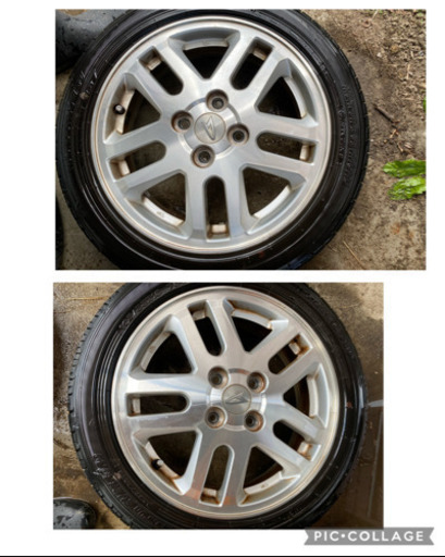 165/55r15  国産　バリ溝　ダイハツ　タイヤホイール