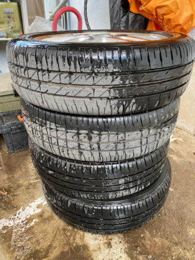165/55r15  国産　バリ溝　ダイハツ　タイヤホイール