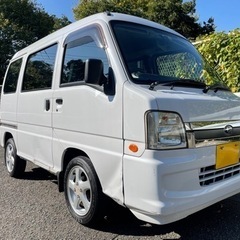 平成19年 サンバー バン TV1 ホワイト 2WD AT PW...