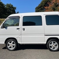 平成19年 サンバー バン TV1 ホワイト 2WD AT PW 走行19.2万キロ 車検6年1月!!の画像