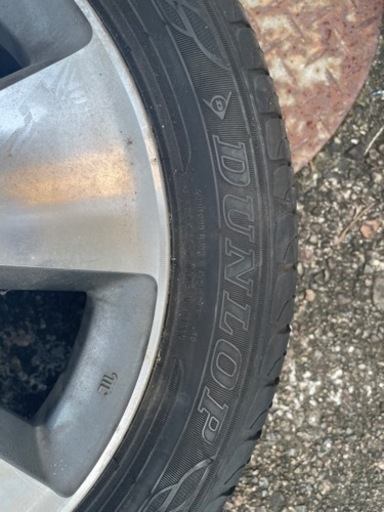 ホンダ純正タイヤ、19年製アルミホイール付き