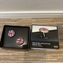 MINI ユニオンジャック柄ロックボタン