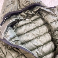 中綿ジャケット 男の子 迷彩柄 110の画像