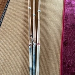 竹刀３本　つば無し