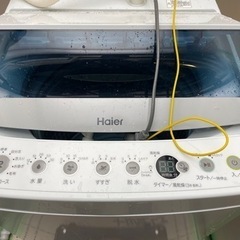 ハイアール洗濯機2021年　美品