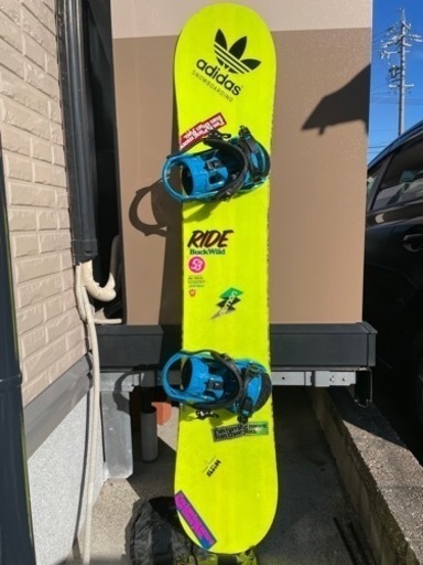 【取引者様決定しました】RIDE BOARDS,K2 Sonic スノーボード板&ビンディング