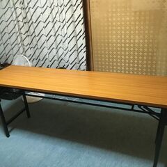 【お値下げしました】事務所・会議用の長机（ほぼ新品）