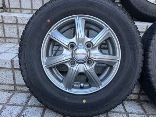 値下げしました⭐︎ダンロップ　スタッドレスタイヤ　アルミホイールセット　145 80r12