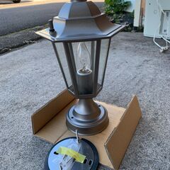 東芝製 街灯 外灯 門灯 アンティーク灯 未使用 有線