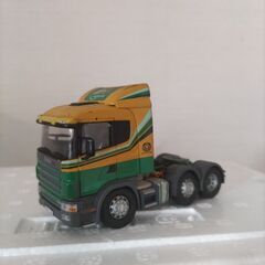 1/50 ダンプ、トレーラーミニカー　欠損部分、汚れありの画像