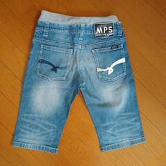 MPS  130cm　デニムパンツ　ズボン　ハーフパンツ