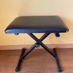 (お譲り先決まりました)ピアノ椅子　高さ調節3段階の画像