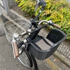 ※今月末まで値下げ‼︎※  子供乗せ自転車　　購入後1年未満　　の画像