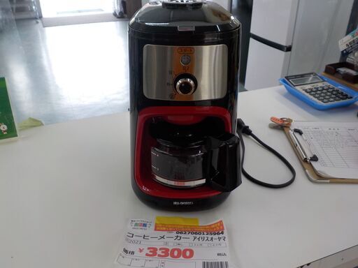 Ｇ：125964　コーヒーメーカー（アイリスオーヤマ）