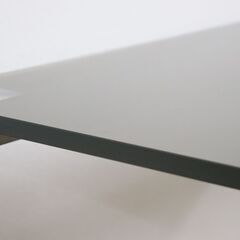 ≪J643ジ≫未使用/保管品 Cassina/カッシーナ ガラステーブル/ダイニングテーブル 1=2/ワンイコールツー? ガラス 2014年製? インテリア/家具の画像