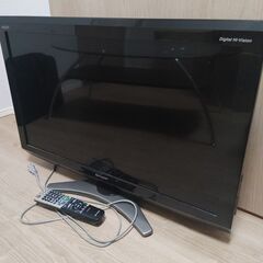 SHARP AQUOS 32V型ワイド液晶テレビ LC-32E7...