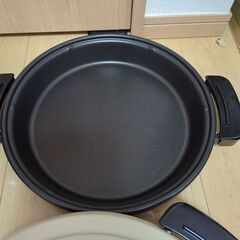 象印ホットプレート。プレート3枚つき。の画像