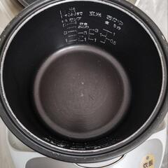 「決まりました」マイコン炊飯器の画像