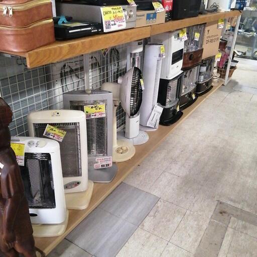 暖房器具たくさん売っています！