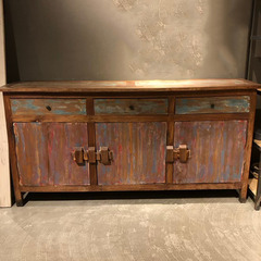 キャビネット カラフル ヴィンテージ サイドボード