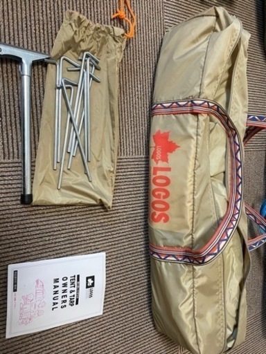 【再値下げ】【ロゴス】ワンポールテント ナバホ 柄　Tepee 400&ヘキサタープセット 再値下げ】【ロゴス】ワンポールテント ナバホ 柄 Tepee 400& 