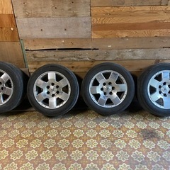 17インチ　トヨタ　FJクルーザー純正アルミホイール　ハイエースの画像