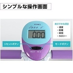 イグニオ　フィットネスバイクの画像