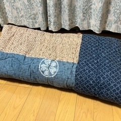 ニトリ こたつ布団 和柄 190×190cmの画像