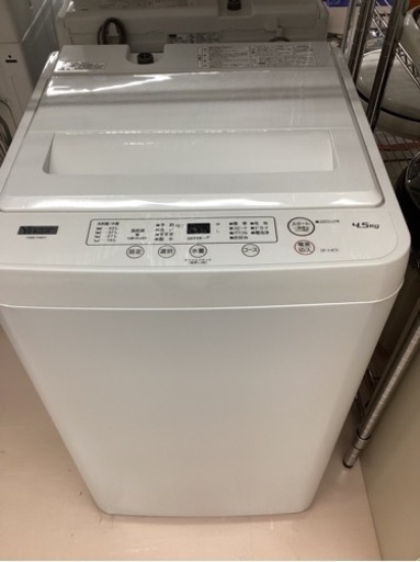 美原店　洗濯機／ヤマダ電機セレクト／4.5キロ／2021年／YWM-T45H1