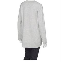 【受渡決定】オーバーサイズVネックセーター XL 大きいサイズ GU 緑 グリーンの画像