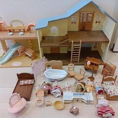 シルバニアファミリー　ようちえんとそよかぜ丘のお家の画像