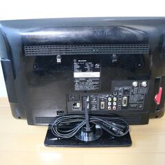 シャープ１９型テレビの画像