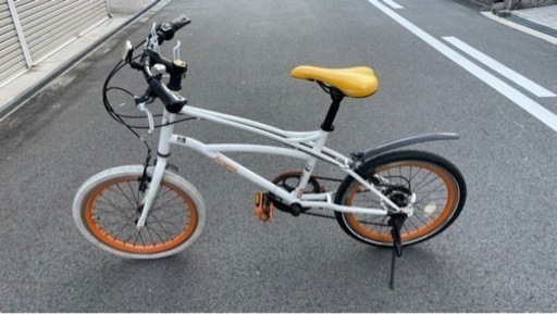 本日（7日）の21時までなら2000円引きます‼️20インチ　7段変速　ホワイト