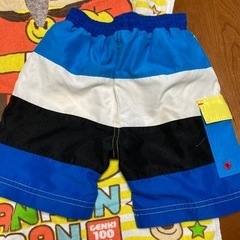 アンパンタオルフード　95センチ海水パンツ　100センチ　asicsパンツの画像
