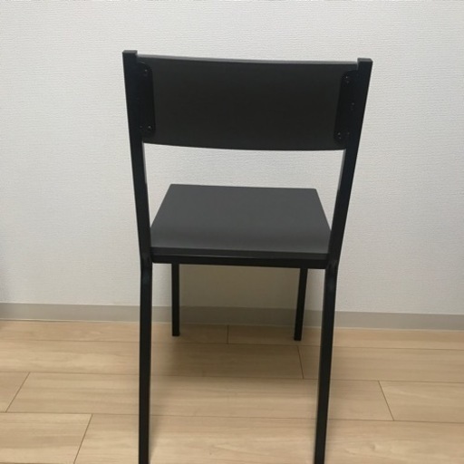 ダイニングチェア　黒イス　4脚セット　5000円