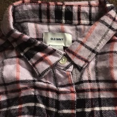 新品　10〜12才　オールドネイビー　ネルシャツの画像