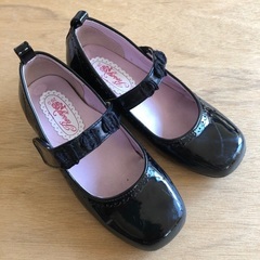 フォーマル靴 20㎝ 黒／発表会